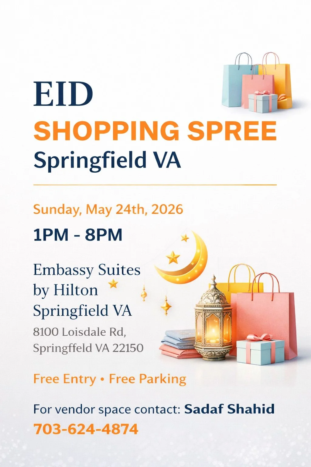 Sadaf Shahid's Sadaf Shahid Eid Ul Adha Shopping Spree Springfield VA